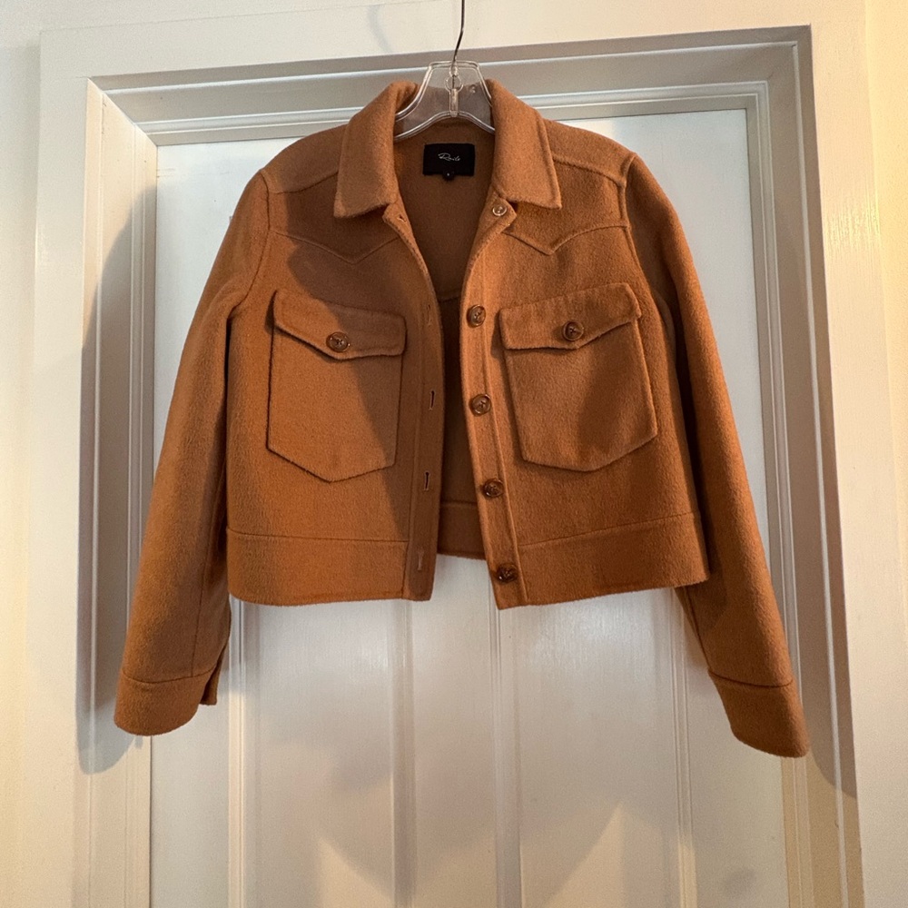 Rails Tan Bomber Jacket